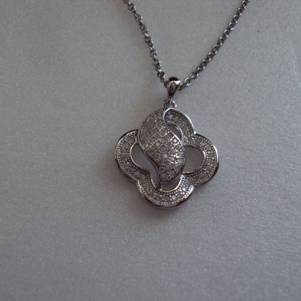 Sterling silver necklace POS114